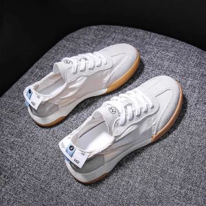 Ballet-Style Breathable Soft-Soled WomenS Lightweight 2025 Spring-Summer Casual Sports Versatile White Shoes