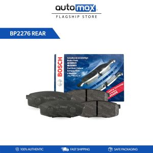 Bosch Brake Pads BP2397N (DB1838) FRONT | BP2276 (DB1857) REAR for Lexus LX570 2008 - 2021 Toyota Land Cruiser LC200 Sequoia 2008 - 2021 Tundra 2008 - 2021
