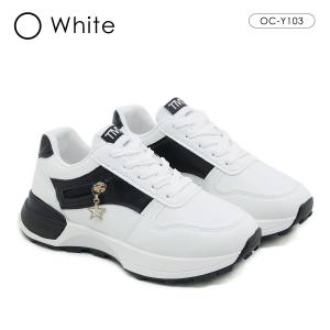 OCTAVIA Sepatu Sneakers Highsole Wedges Wanita #OC-Y103