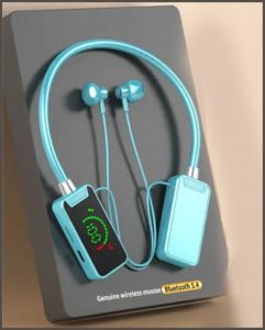 Neck-hanging Headphones Precision Positioning Graphene Diaphragm Bluetooth Headset Chip Sports Running