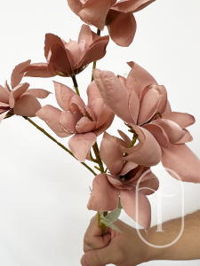 Bunga Artificial / Bunga Palsu / Bunga Putih / Bunga Coklat / Bunga Cream / Bunga Sunset