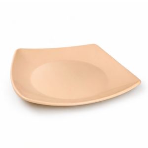 Plate square ightweight remium quality dinner Square eatery durable easy washable 3pcs - 6pcs