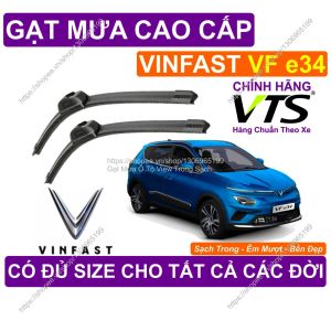 Gạt Mưa Êm Mượt Kính Lái Vinfast VF e34 Cặp Gạt Mưa Kính Lái Vinfast VF e34 Có Đủ Size Ch.o Các Đời X.e Vinfast VF e34