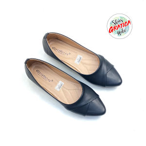 Flatshoes Gratica RANIA Kulit Sintetis Sol Karet Lembut Gaya Korea