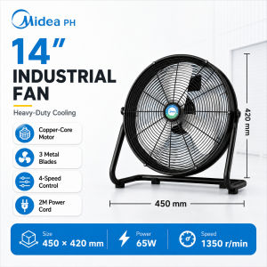 Industrial Floor Fan 12-20 Inch High Velocity 5 Speed Tiltable Fan for Home Shop Office Cooling