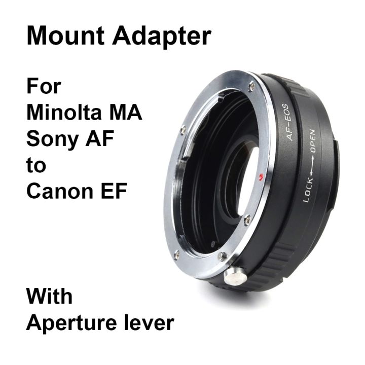 AF EF For Sony AF Mount Lens Canon EOS EF Camera Mount Adapter Ring
