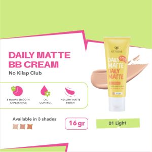 EMINA Daily Matte BB Cream 16gr || BB Cream Emina Original BPOM