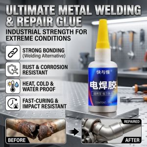 High Strength Welding Adhesive Metal Glue Super Epoxy Instant Bonding for Metal Plastic Ceramic Industrial DIY Repair