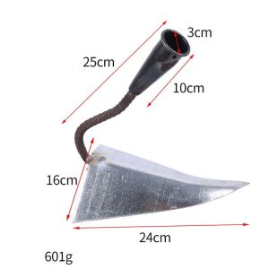 Triangle Hoe Portable Garden Farm Tool For Weeding Ditching Ridging Fertilizing And Soil Leveling