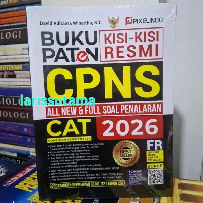 BUKU CPNS CAT 2026 BUKU PATEN KISI-KISI RESMI CPNS CAT 2026 EDISI REVISI 2026
