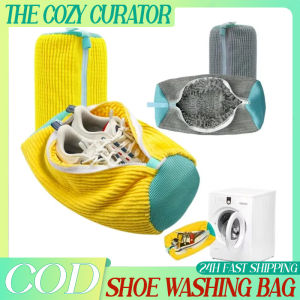 Shoe Washing Bag Washing Machine Laundry Bags with Zipper Closure Shoes Cleaning Bag Shoes Laundry Fluffy Fibers Sneaker