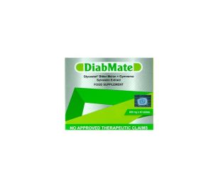 DiabMate Glycostat® Bitter Melon + Gymnema Sylvestre Herbal Capsule – 500mg Sugar Support Supplement (40 Tablets)