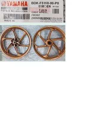 100% Original HLY Yamaha 135LC LC135 V8 FI (BDK) LIMITED EDITION Sport Rim Front (6 Batang) Motosikal Motorcycle Part