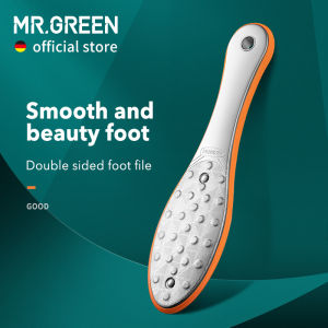 MR.GREEN Pedicure Foot Care Tools Foot File Rasps Callus Dead Skin Remover Professional Stainless Steel Double Sides Files
