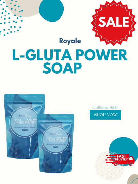 Premium Royalè L Gluta Power Soap With Glutathione Vitamin E And Vitamin B3 Lazada Ph 9521