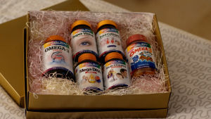 [Exp: June 2026] Holistic Way Premium Mega DHA 500mg Brain Food – Supports Brain Memory & Eye Health with Fish Oil & Lutein (60 Softgels per bottle)