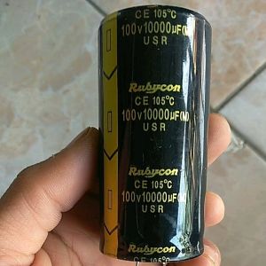 elco rubycon hitam 10000/100 v