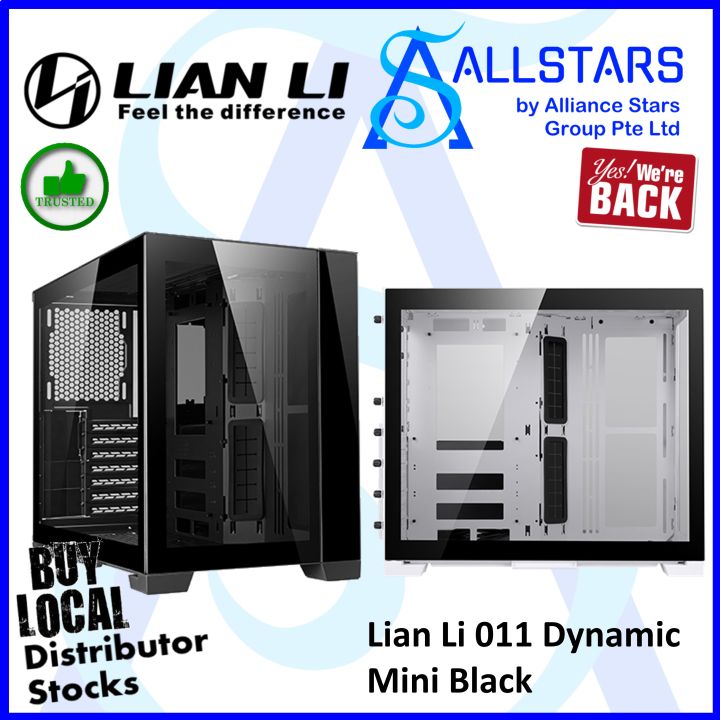 (ALLSTARS : We Are Back / DIY Promo) Lian Li O11 Dynamic Mini Black ...