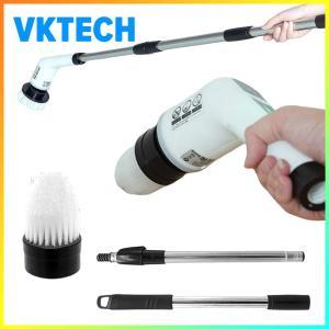 Electric Spin Scrubber Cordless Rechargeable Cleaning Brush for Kitchen Bathroom High Power Waterproof Design