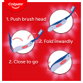 Colgate Portable Travel Toothbrush with Colgate Regular Toothpaste 37g. 
