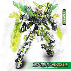 Mô hình robot cơ khí lắp ráp – đồ chơi xếp hình mô phỏng nửa người máy đồ chơi trí tuệ cho bé