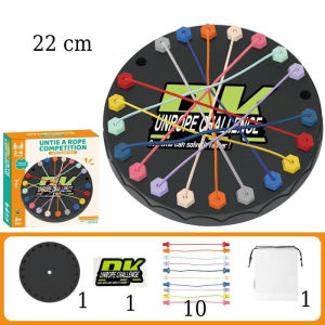 Trò chơi gỡ dây bị rối BRAINY KNOTS - đồ chơi trí tuệ mới nhất 2025
