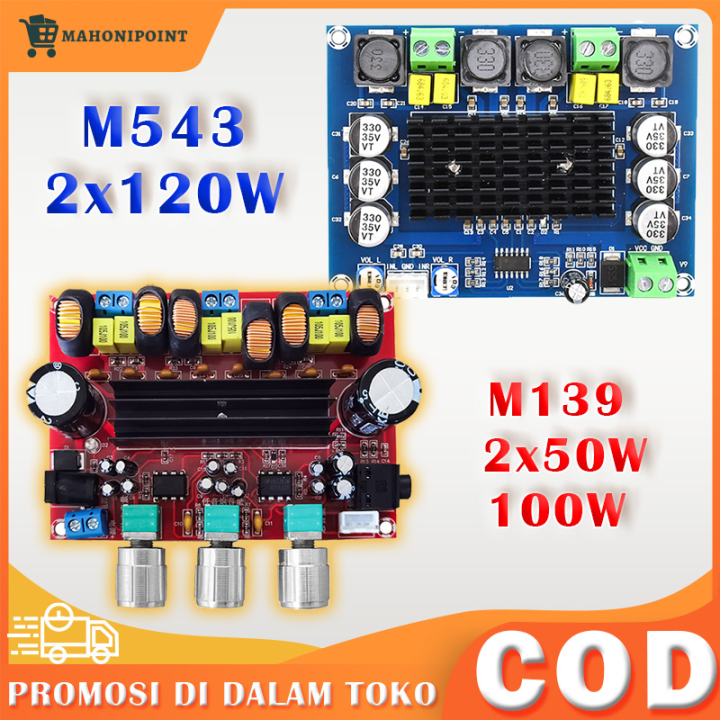 XHM139 XHM543 Kit Power Amplifier Class D TPA3116 D2 2x50W+100W