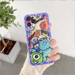 FOX Casing Realme 9 Pro 5G C12 C21Y C25 C25Y Narzo 20 30A Case TPU Transparant Desain Monster.INC