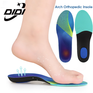 DIDI 1Pair Orthopedic Insole Arch Support Flat Feet Plantar Fasciitis Men Women Sneaker Orthotic Insole Plantillas Work Boot Insert
