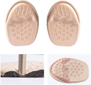 Forefoot Pad Adjust Toe Filler Inserts Non-Slip Half Insoles Padded Front Foot Pad Shock Absorption And Pressure Relief