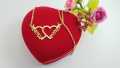 Kalung Nama Model Kekinian Lapis Emas 24 K. 