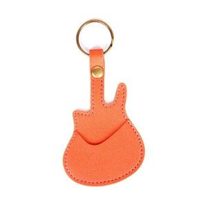 Thời trang móng Pick tổ chức hình dạng đàn guitar móng Pick túi lưu trữ Guitar công cụ Phụ kiện túi PU kết cấu cho Picks