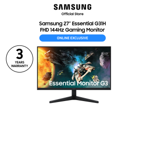 Samsung 27" Essential G31H FHD 144Hz Gaming Monitor LS27HG310EEXXS [Online Exclusive]