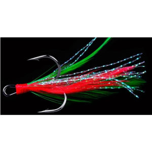 Bite 1PCS/Packet Triple Feather Hook Stainless Steel Hook Sharp Hook Lure Hook Fishing Hooks Fishing Gear