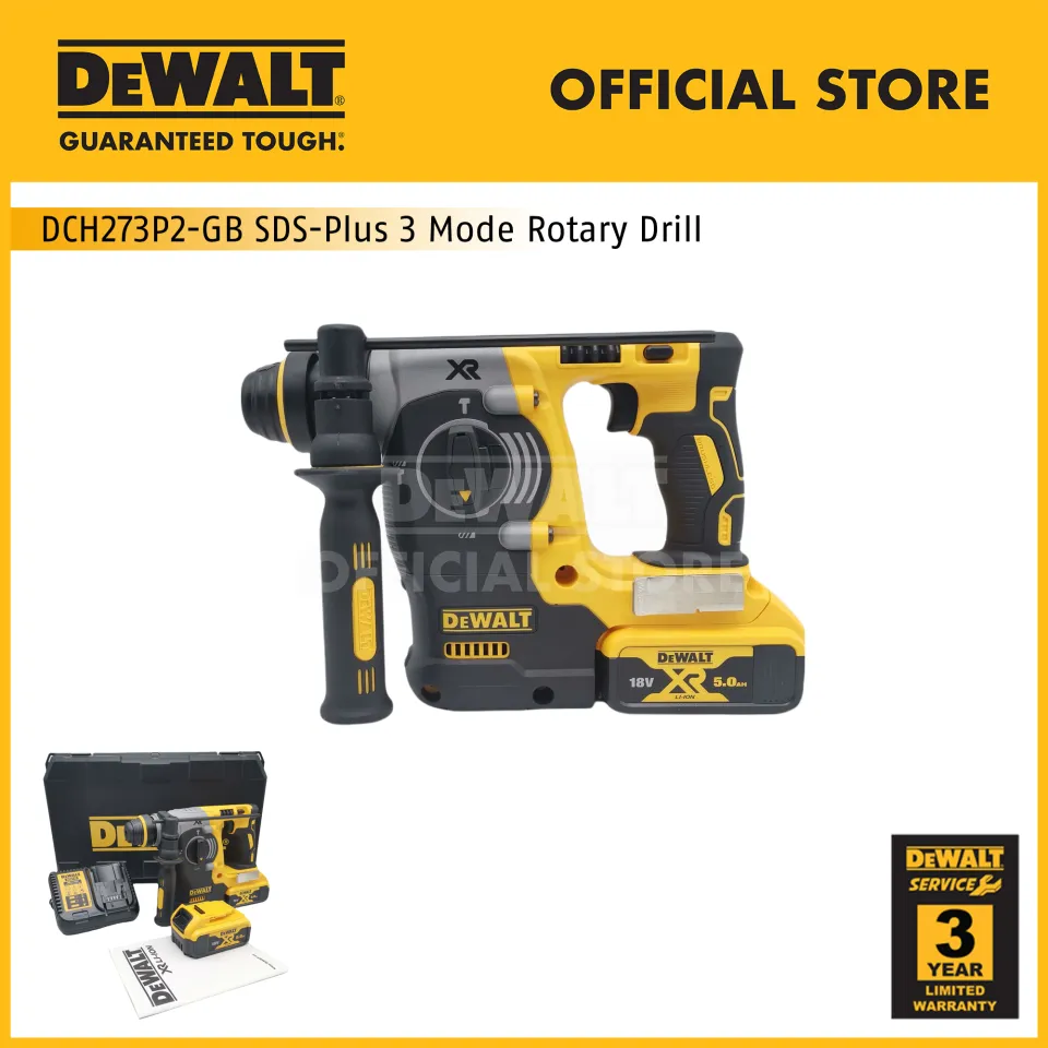 Dewalt DCH273P2-GB 18/20V Brushless Cordless SDS-Plus Mode