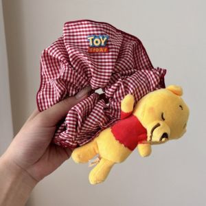 BEAUTYLADIES น่ารัก ยางรัดผมมิกกี้ รูปแบบแปลกใหม่ วินนี่เดอะพูห์ แหวนผมมินนี่ แฟชั่น หมวก ที่คาดผมตุ๊กตาการ์ตูน สาวๆ