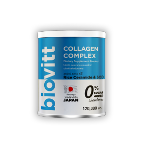 คอลลาเจนบำรุงกระดูก biovitt collagen complex 5 ชนิด จากปลาน้ำจืด บำรุงผิว - กระดูก - ฟัน - เล็บ - เส้นผม