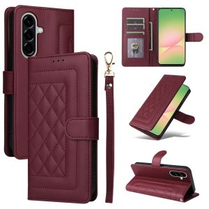 Case For Samsung Galaxy A57 A56 A37 A36 A26 A07 A06 A16 A17 5G Magnetic Fragrant Wind Leather Wallet Card Slot Couples Flip Cover Casing