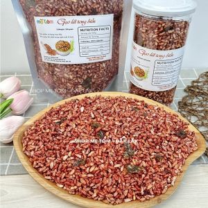 Gạo Lứt Rong Biển Sấy Giòn Ngon hỗ trợ Ăn Kiêng Giảm Cân hiệu quả  Gạo lứt sấy giòn 500g đậm vị