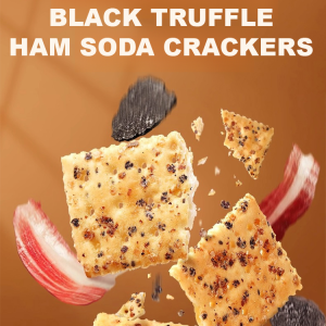 Nutrient High Fiber Cookie Soda Cake Delicious Fresh Portable Snacks For Cravings Breakfast Snacks Leisure Snacks Taste Black Truffle Niche