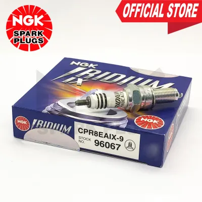 NGK CPR8EAIX-9 Iridium IX Spark Plug for Honda Beat 110ADV 150 PCX 150 Yamaha Aerox 155 & Nmax 155