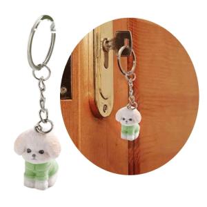 Đổ xô Móc Khóa chó đáng yêu Mặt dây chuyền móc chìa khóa trang trí ba lô trang trí cho ví túi phụ kiện điện thoại cho người yêu chó