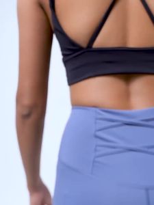 AL0-YOGA High-Waist Quick-Drying Yoga Pants Womens Shorts Tight Stretch Nude Feel Fitness Pants Slim Sports Shorts  -ALO