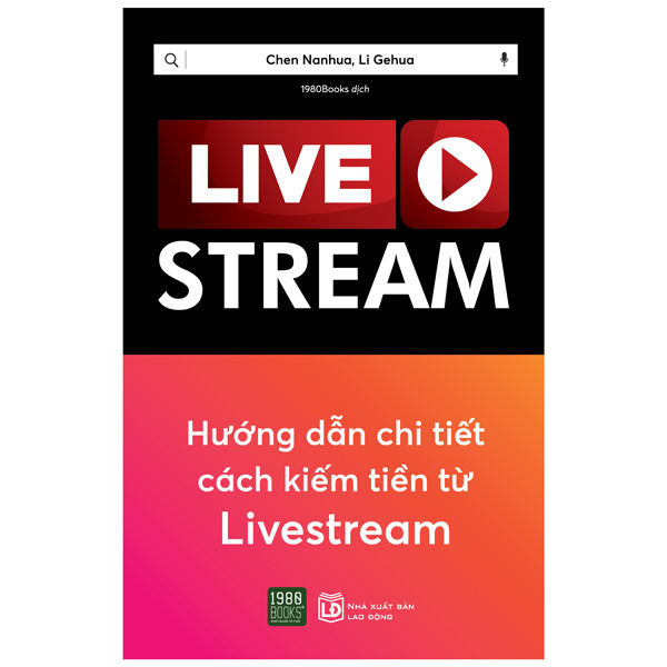 Sách - Livestream - Hướng Dẫn Chi Tiết Kiếm Tiền Từ Livestream | Lazada.vn