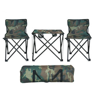 TM-600 Kerusi Campign Set Folding Stools Table Chair Outdoor Portable CAMPING FISHING kit set bag