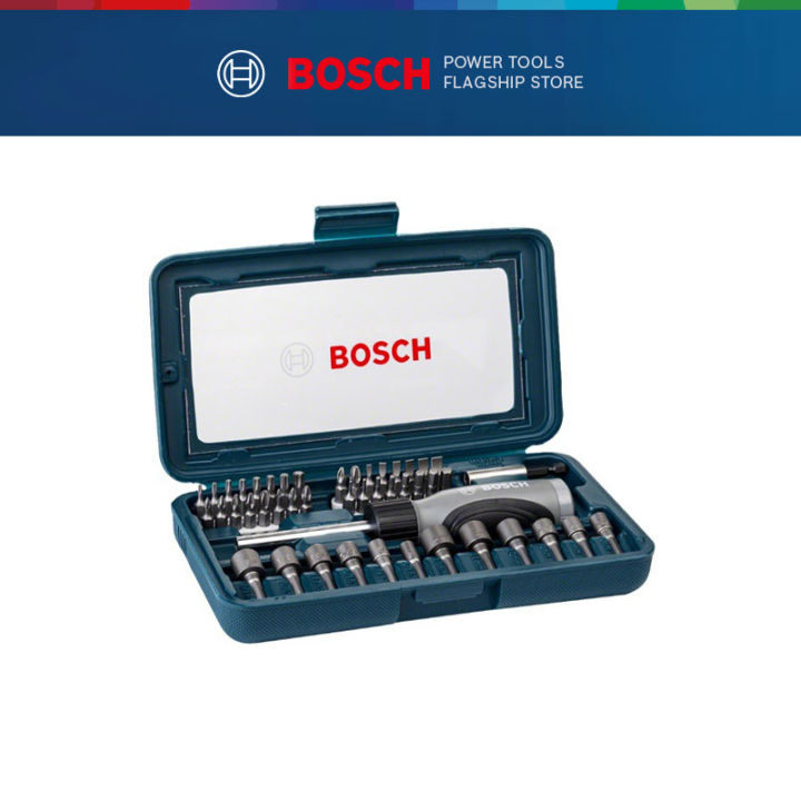 BOSCH 46pcs Screwdriver Set Hand Tool Kit Nutsetter Set