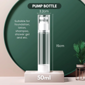 🇸🇬Travel Vacuum DispenserVacuum Spray Bottle Refillable Liquid Spray Pump Eye-cream Bottle 5ml10ml 30ml 50ml