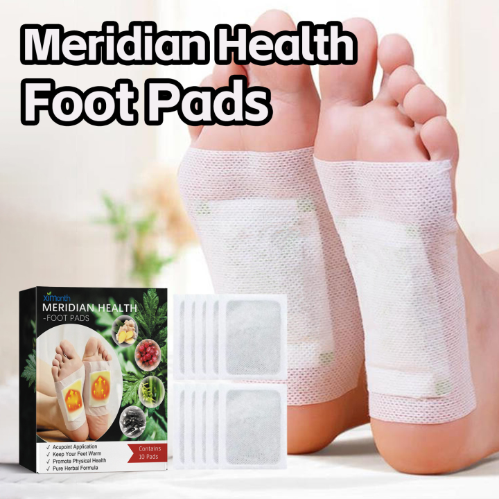 Ximonth Meridian Detox Foot Patch Natural Herb Ginger Detoxification ...