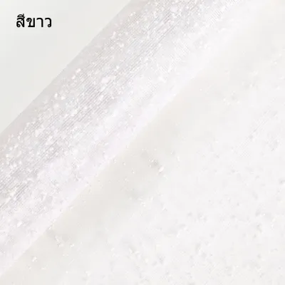 1 ม้วนเกล็ดหิมะสุทธิหิมะจุดผ้ากอซการ์ตูนช่อบรรจุเส้นด้ายวัสดุผ้าไหมตาข่ายดอกไม้ทําเองกระดาษห่อดอกไม้