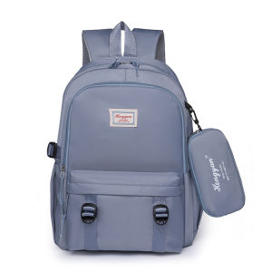 #X2160 Fashion Waterproof 2 in 1 Large Capacity Women Backpack Multilayer Zipper